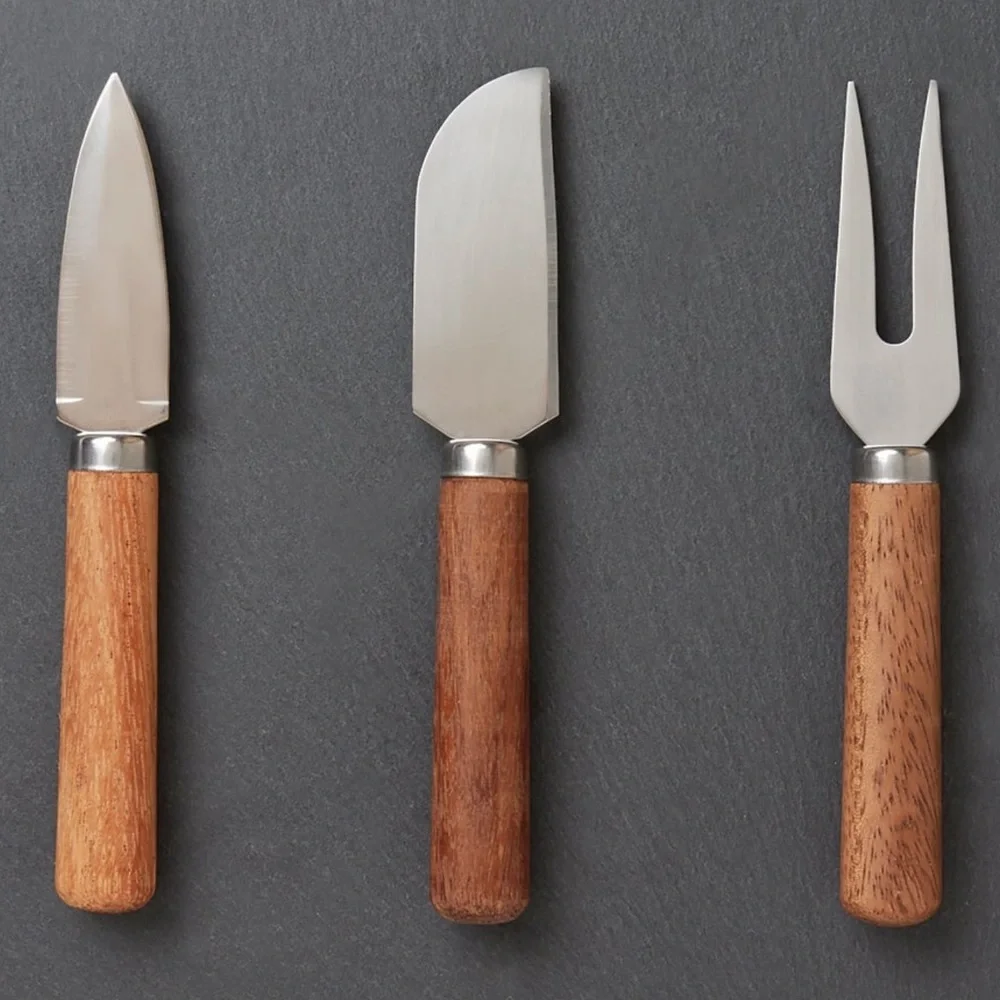 Ironwood Acacia Cheese Knives